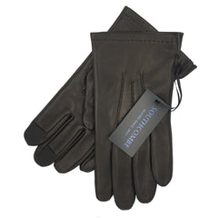 Cosmore - Men's Silk Lined Touch Screen Gloves