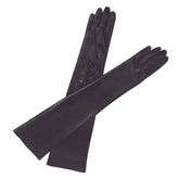 Kelly - Women's Silk Lined Long Leather Gloves