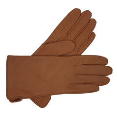Eve - Women's Silk Lined Leather Gloves