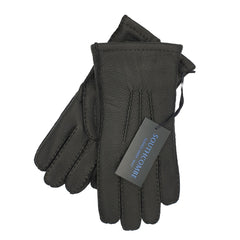 Hamdon - Men's Cashmere Lined Deerskin Glove with Strap