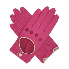 Jules - Women's Contrast Trimmed Driving Gloves