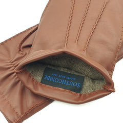 Trent - Men's Hand Sewn Cashmere Lined Leather Gloves