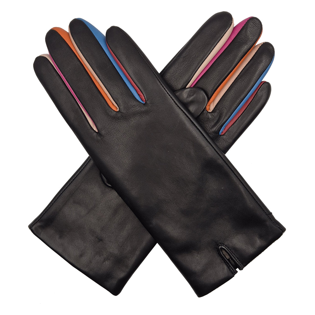 Harley - Silk Lined Leather Glove with Contrast Fittings