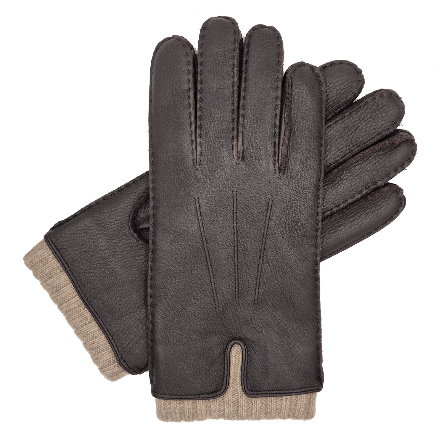 Sherborne - Men's Cashmere Lined Deerskin Gloves