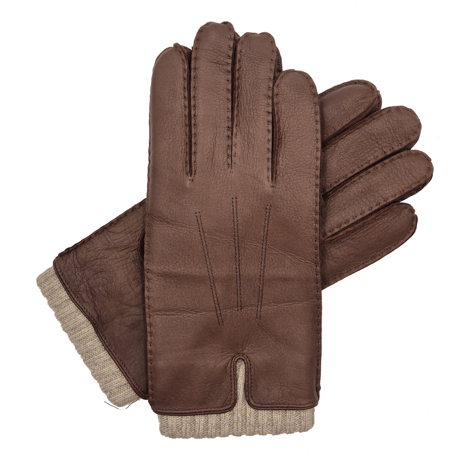 Sherborne - Men's Cashmere Lined Deerskin Gloves