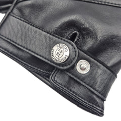 Men's Winter Leather Cycling Gloves