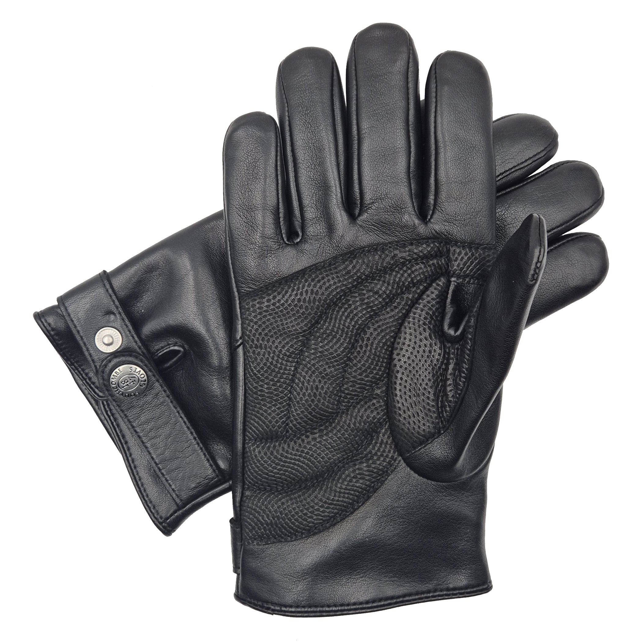Men's Winter Leather Cycling Gloves