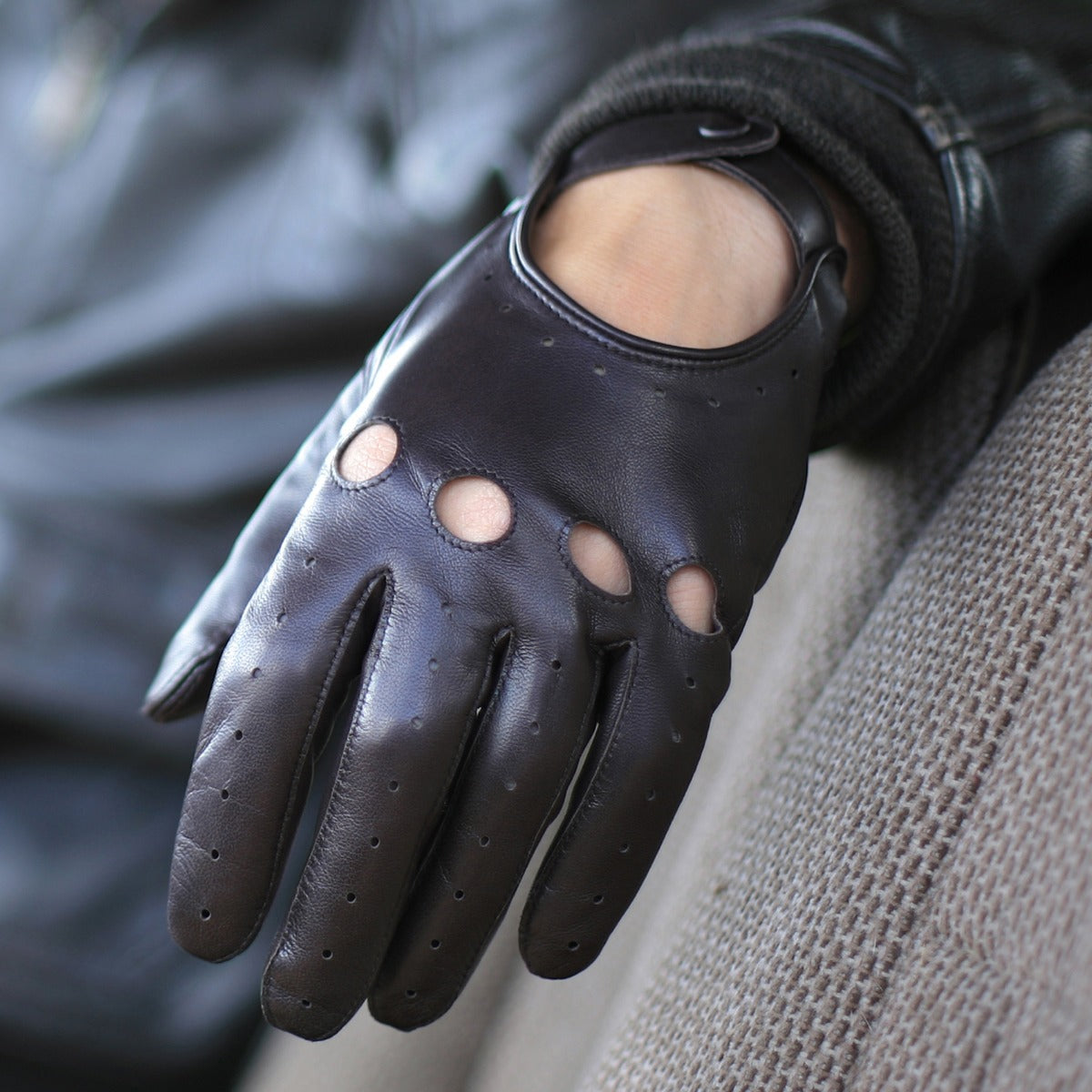 Cooper - Men's Unlined Leather Driving Glove