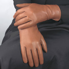 Eve - Women's Silk Lined Leather Gloves