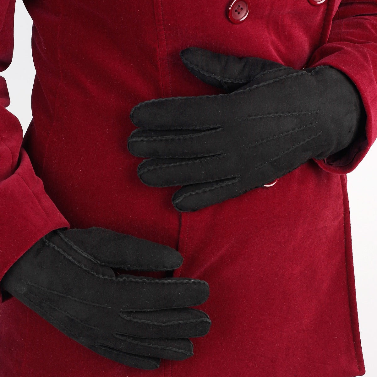 Fern - Women's Sueded Sheepskin Gloves