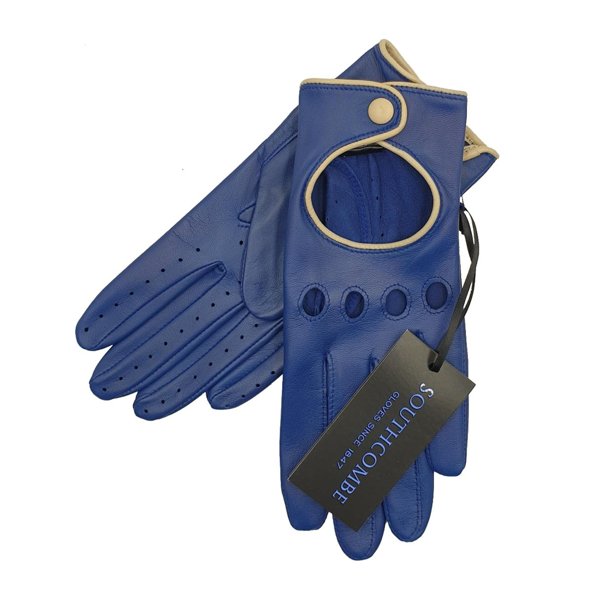 Jules - Women's Contrast Trimmed Driving Gloves