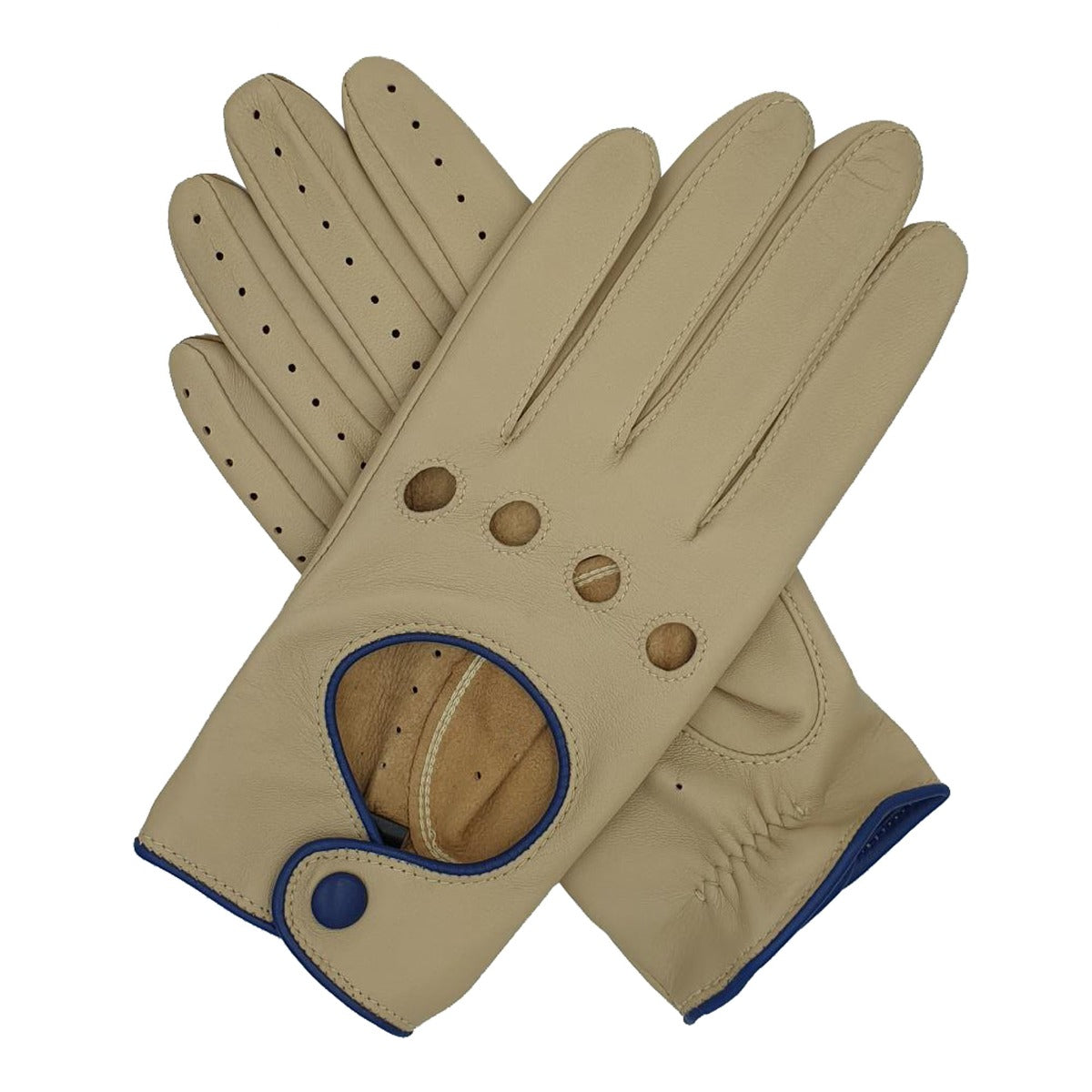 Jules - Women's Contrast Trimmed Driving Gloves