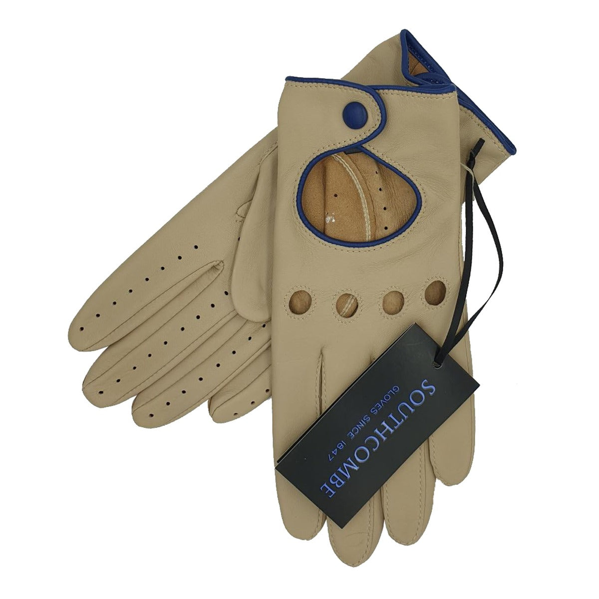 Jules - Women's Contrast Trimmed Driving Gloves
