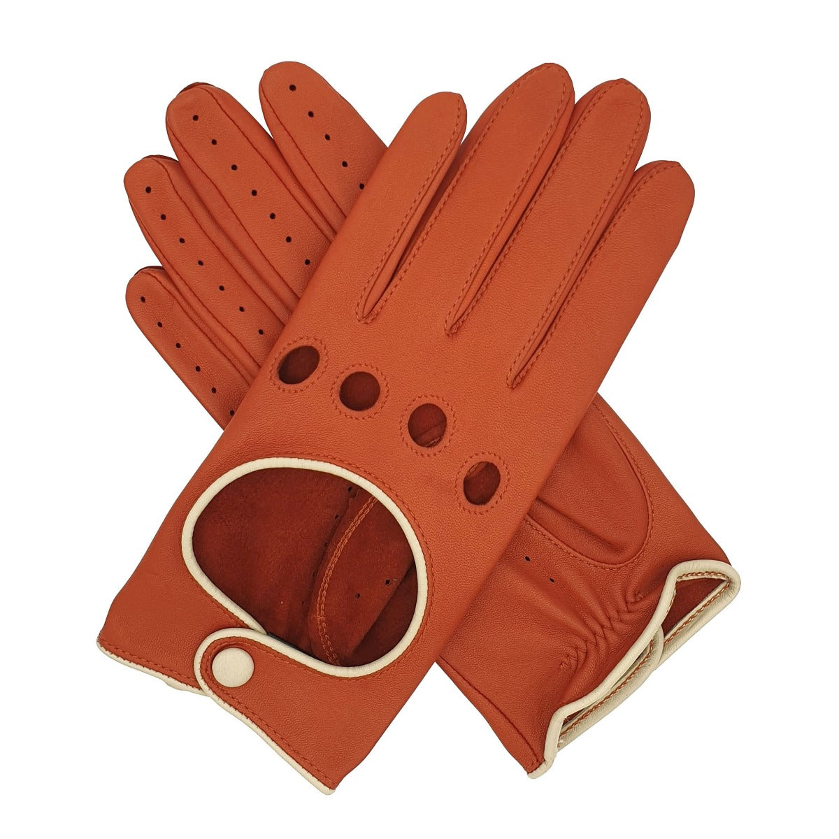 Jules - Women's Contrast Trimmed Driving Gloves