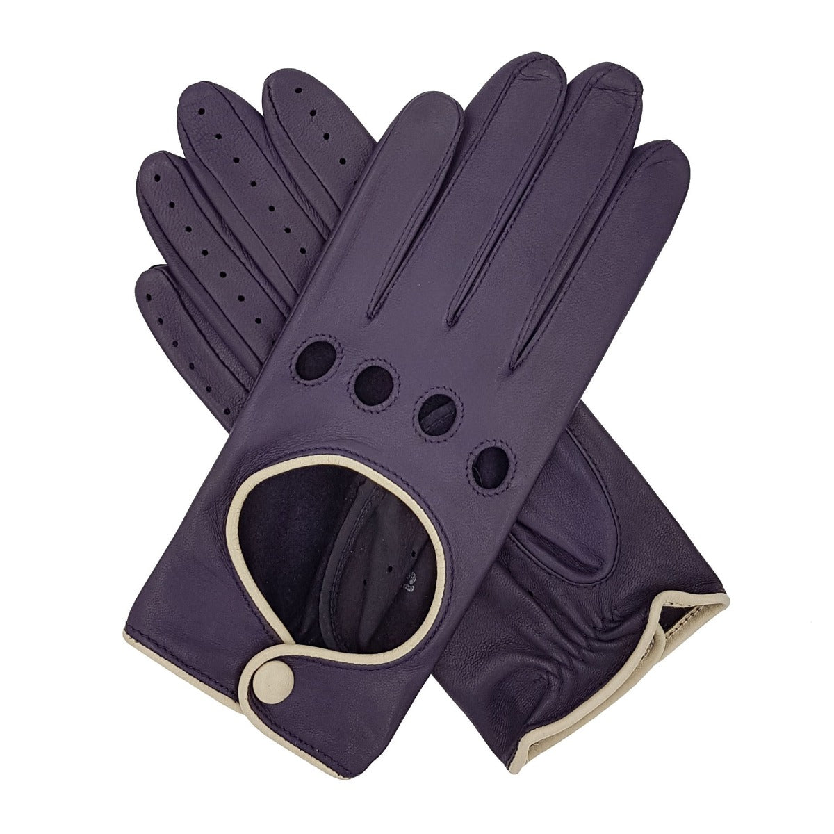 Jules - Women's Contrast Trimmed Driving Gloves