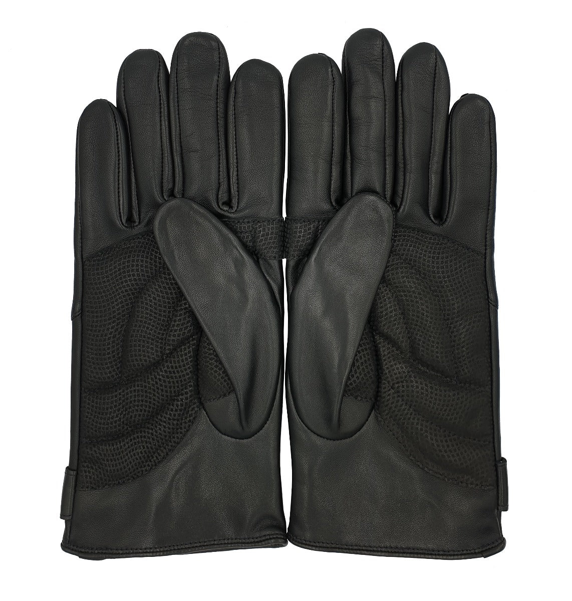 Men's Winter Leather Cycling Gloves