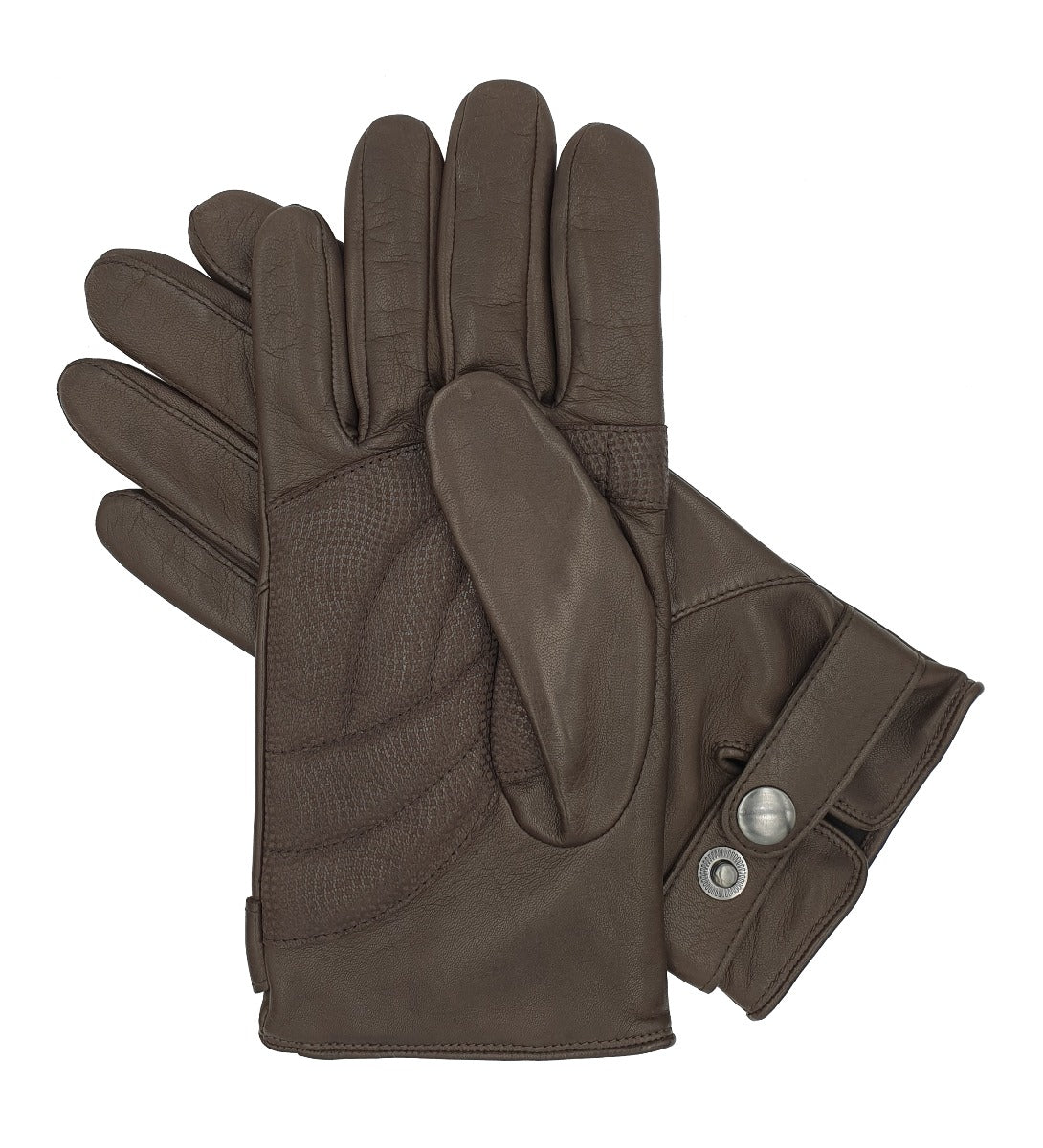 Men's Winter Leather Cycling Gloves