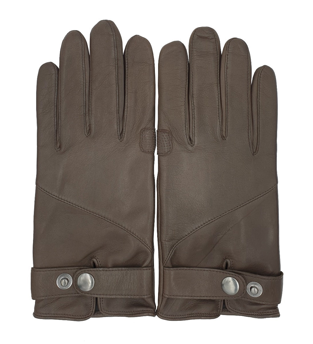 Men's Winter Leather Cycling Gloves