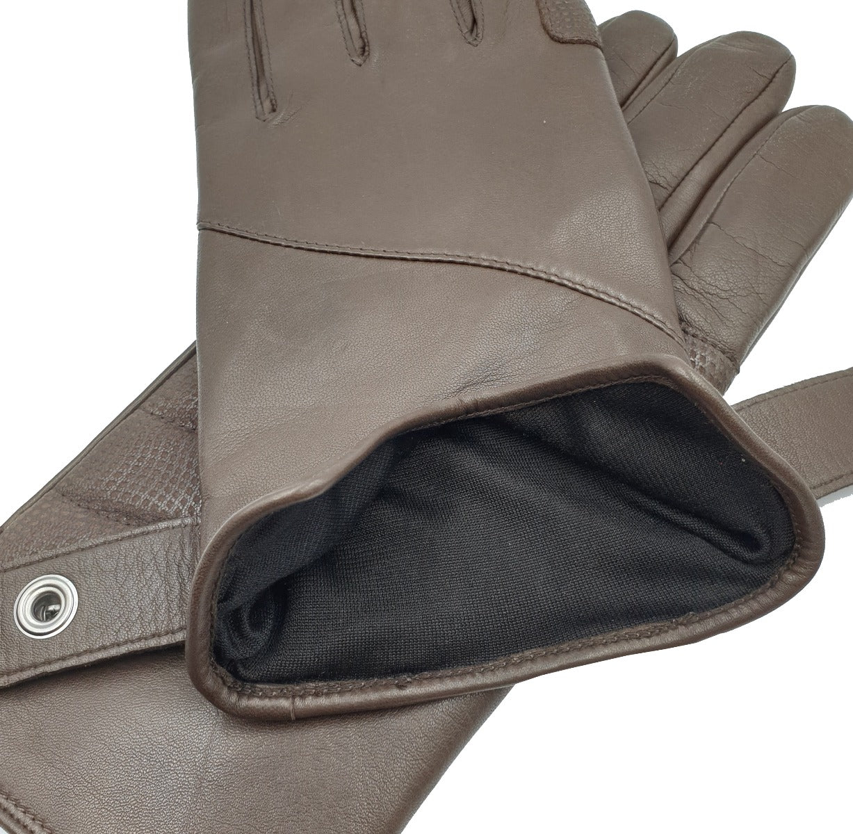 Men's Winter Leather Cycling Gloves