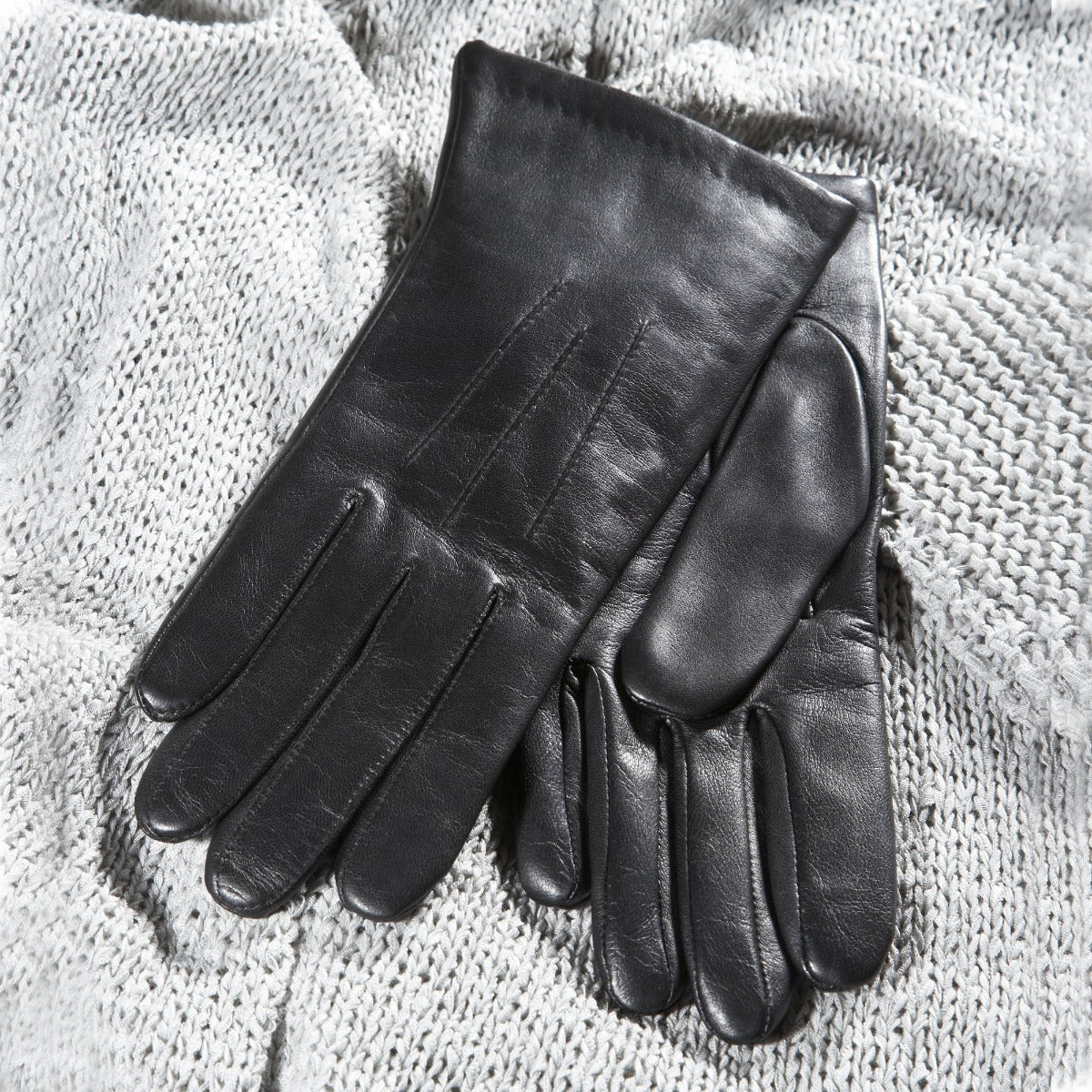 Mabel - Women's Warm Lined Leather Gloves