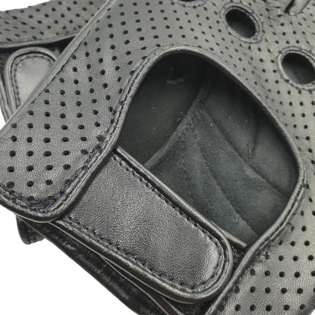 Summer Leather Cycling Gloves