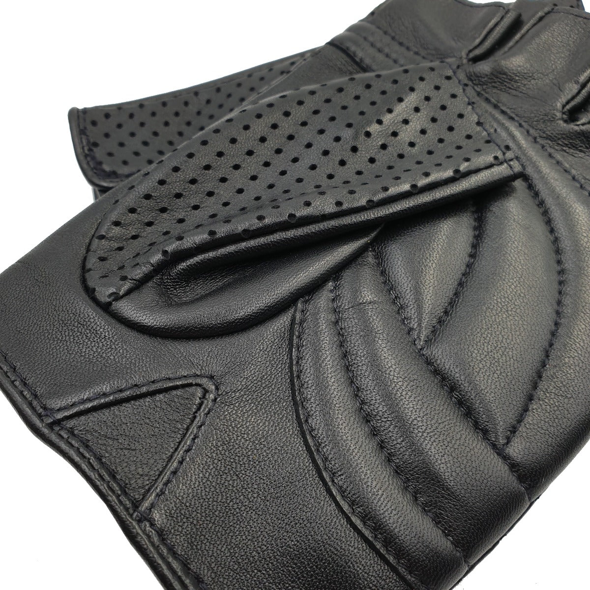 Summer Leather Cycling Gloves