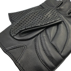 Summer Leather Cycling Gloves