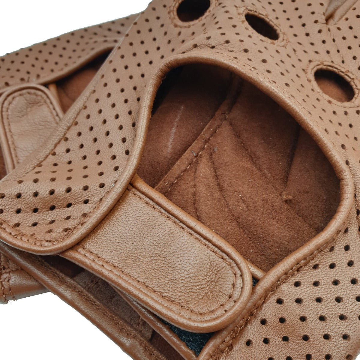 Summer Leather Cycling Gloves