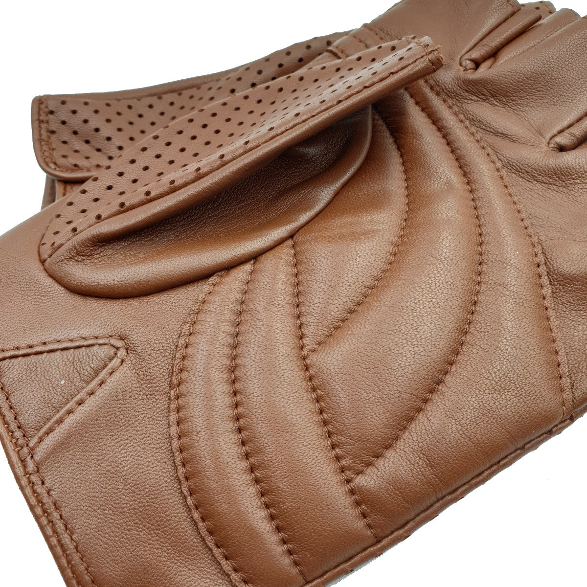 Summer Leather Cycling Gloves