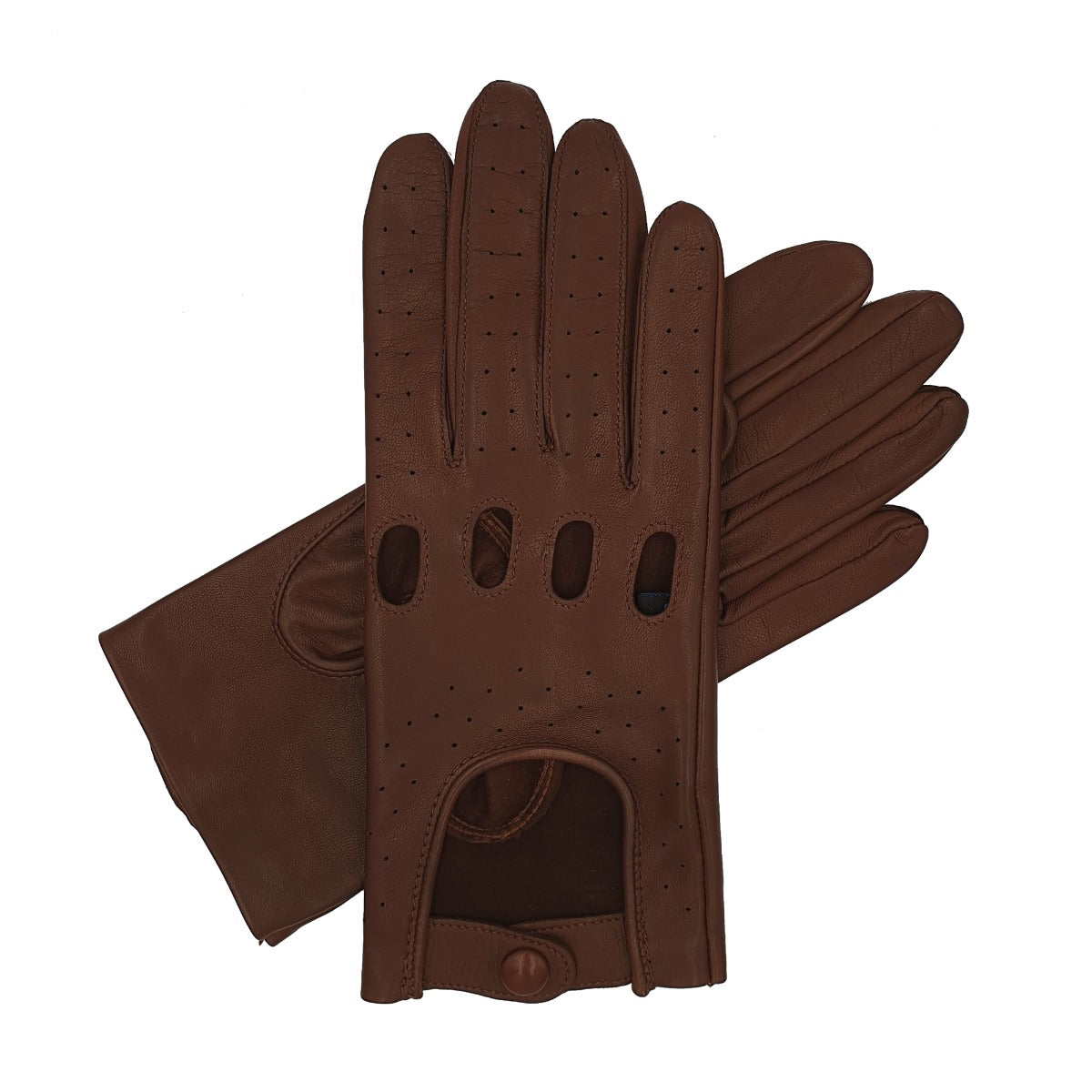 Seymoure Luxury Group Original Washable Leather Fingerless Driving Gloves