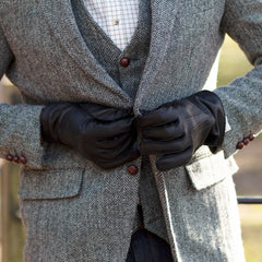 Norton - Men's Warm Lined Leather Gloves