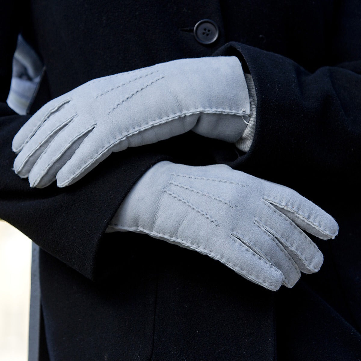 Fern - Women's Sueded Sheepskin Gloves