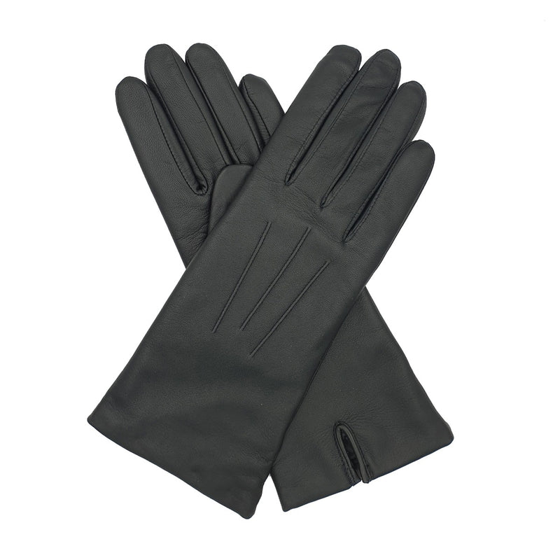 Womens leather gloves cashmere lined outlet