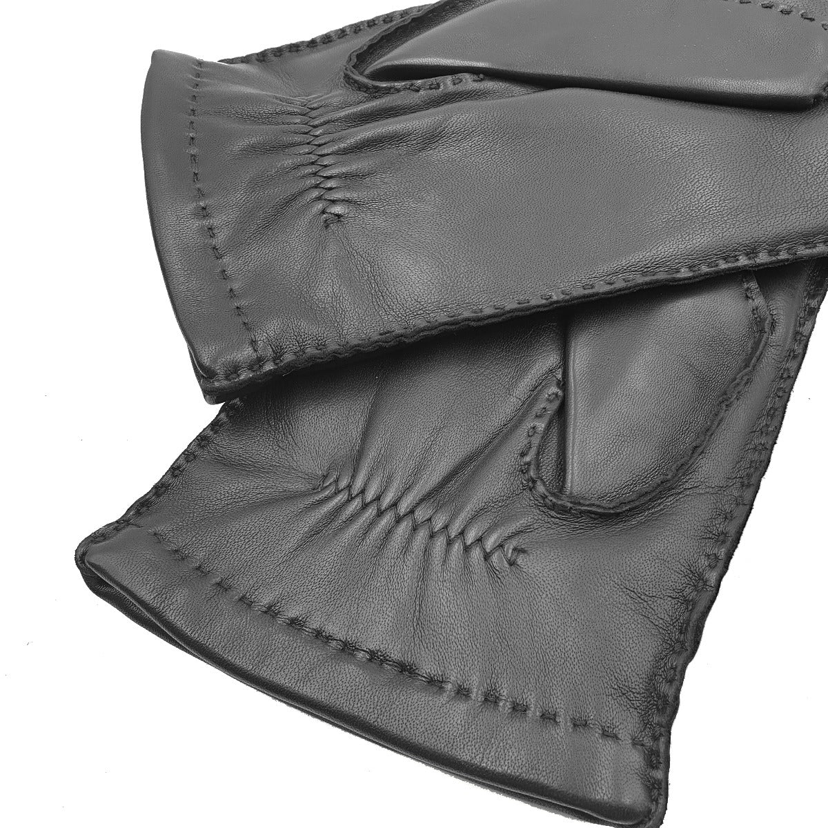 Trent - Men's Hand Sewn Cashmere Lined Leather Gloves