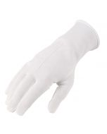 Cotton Ceremonial Gloves with button wrist
