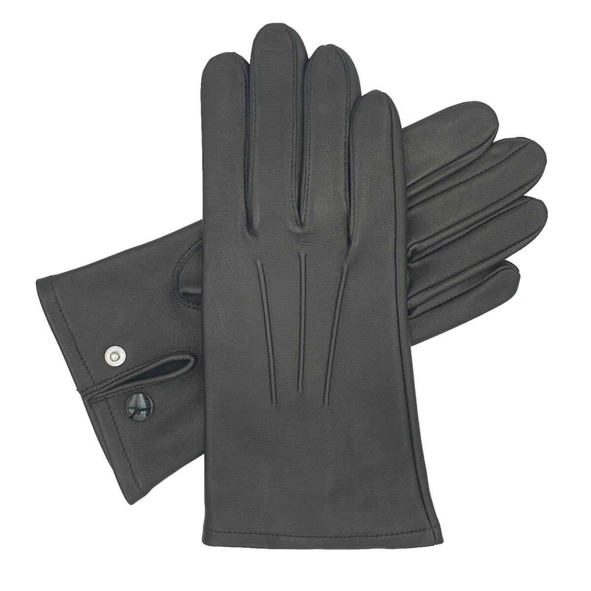 Southcombe Barrington - Unlined Leather Gloves - Black
